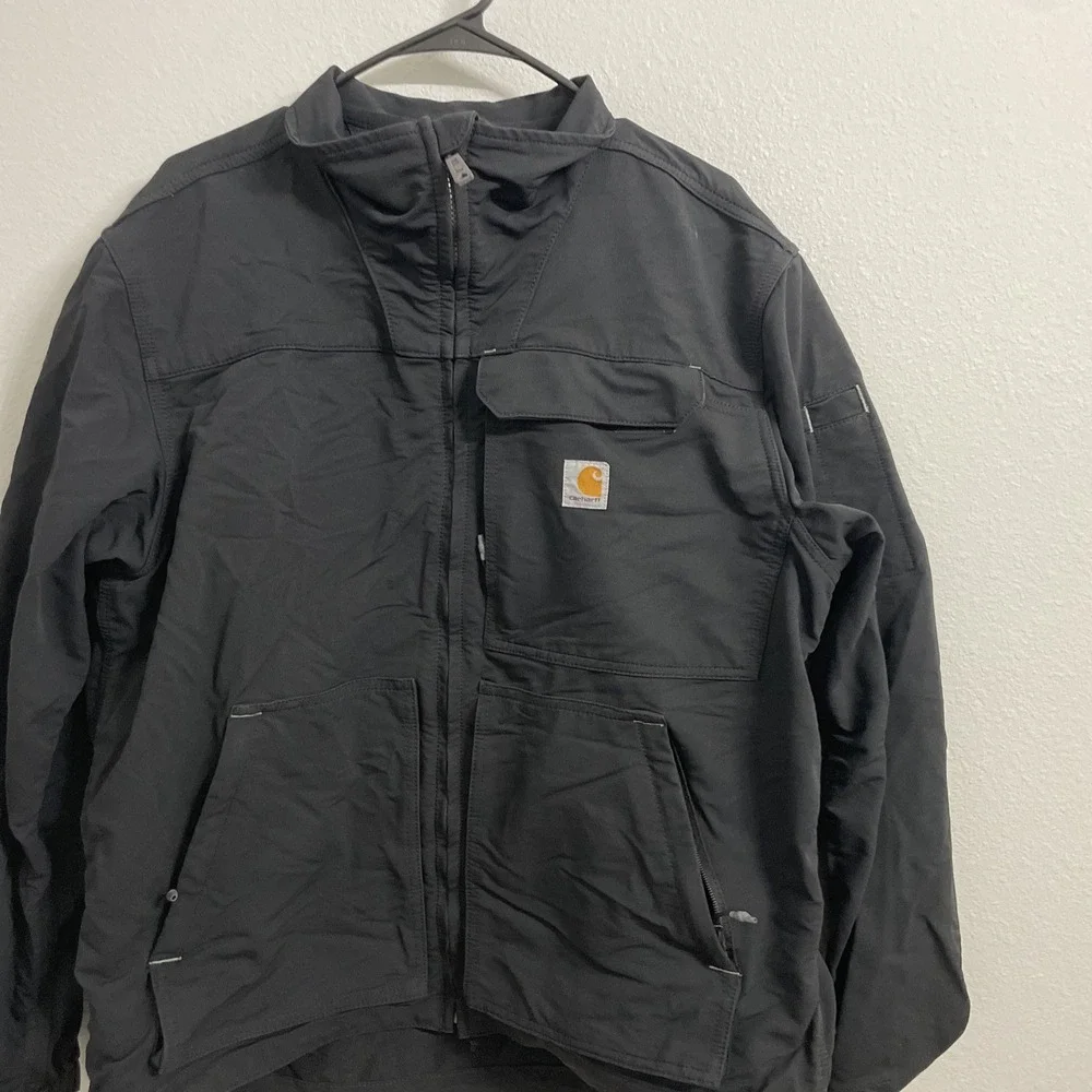 Carhartt Super Dux Relaxed Fit Jacket Men's Size L Full Zip Workwear Coat